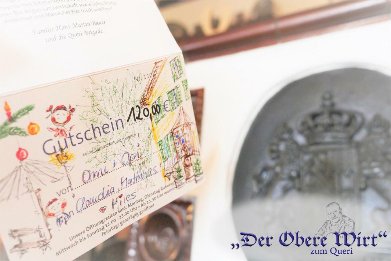 Der Obere Wirt Zum Queri Hotel Andechs Exterior foto
